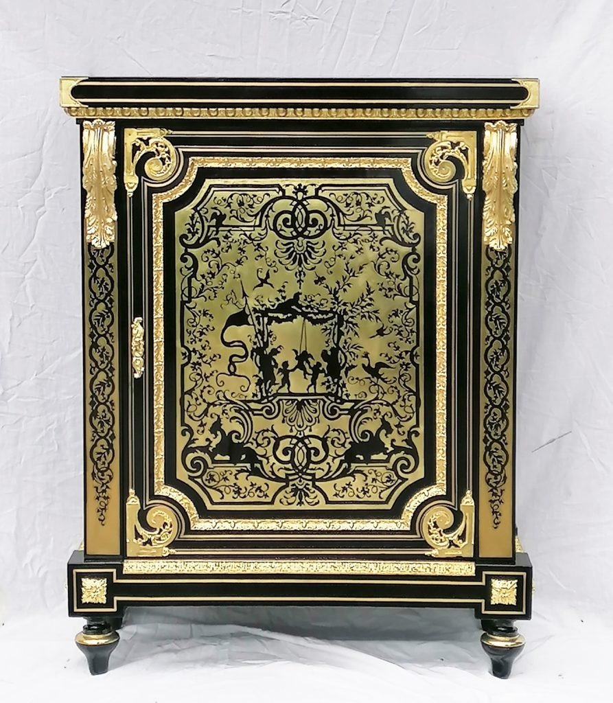 Meuble d'Apparat Marqueterie Boulle Napoléon Napoleon Befort Jeune