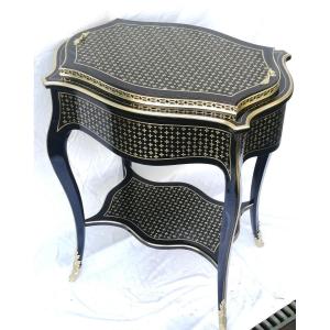 Napoleon 3 Boulle Marquetry Planter On Stand