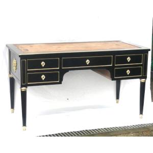 Louis XVI Period Boulle Bronze Pull-out Minister's Desk