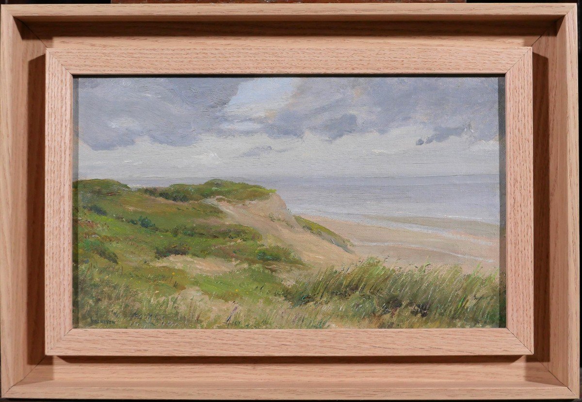 Alfons Verheyen 1903-1990 Seaside, Landscape, Circa 1940-50-photo-2