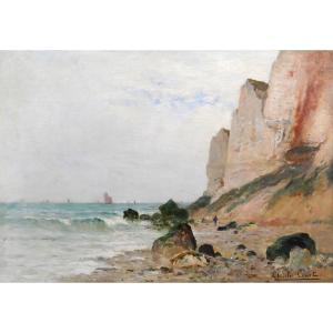 Charles Emile Canet 1865-? Cape Gris-nez (pas-de-calais), Painting, Seascape