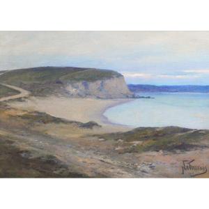 Jean Le Fournis, Brittany, Crozon, Camaret, Plage De Kerloc'h, Finistère, Painting 1901