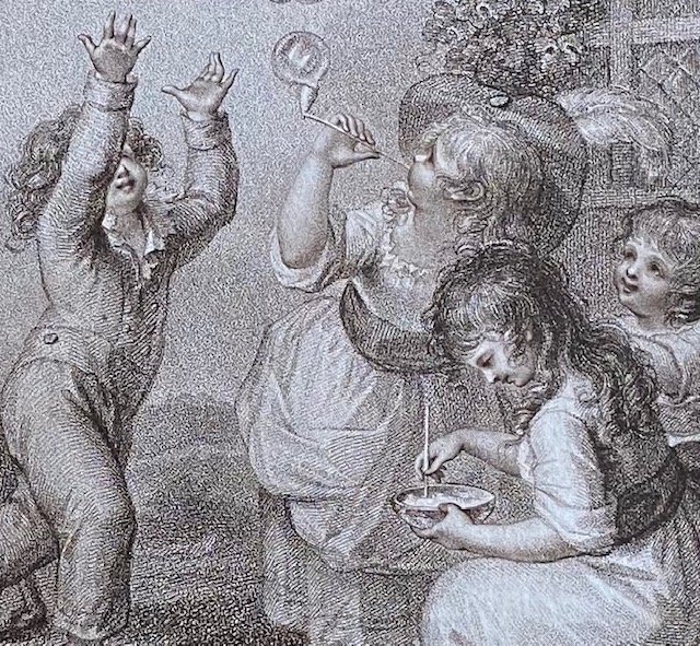 William O. Hamilton (1751 - 1801), Children Games, Pair Of English Engravings 18th-photo-1