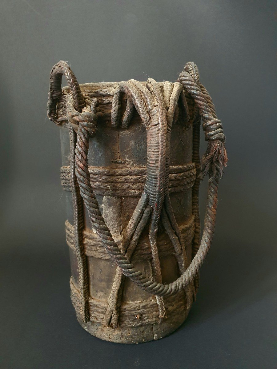 Yak Milk Jug Nepal Early 20th Century-photo-2