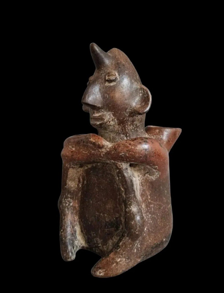 Shaman Colima Western Mexico 100 Bc To 250 Ad-photo-4