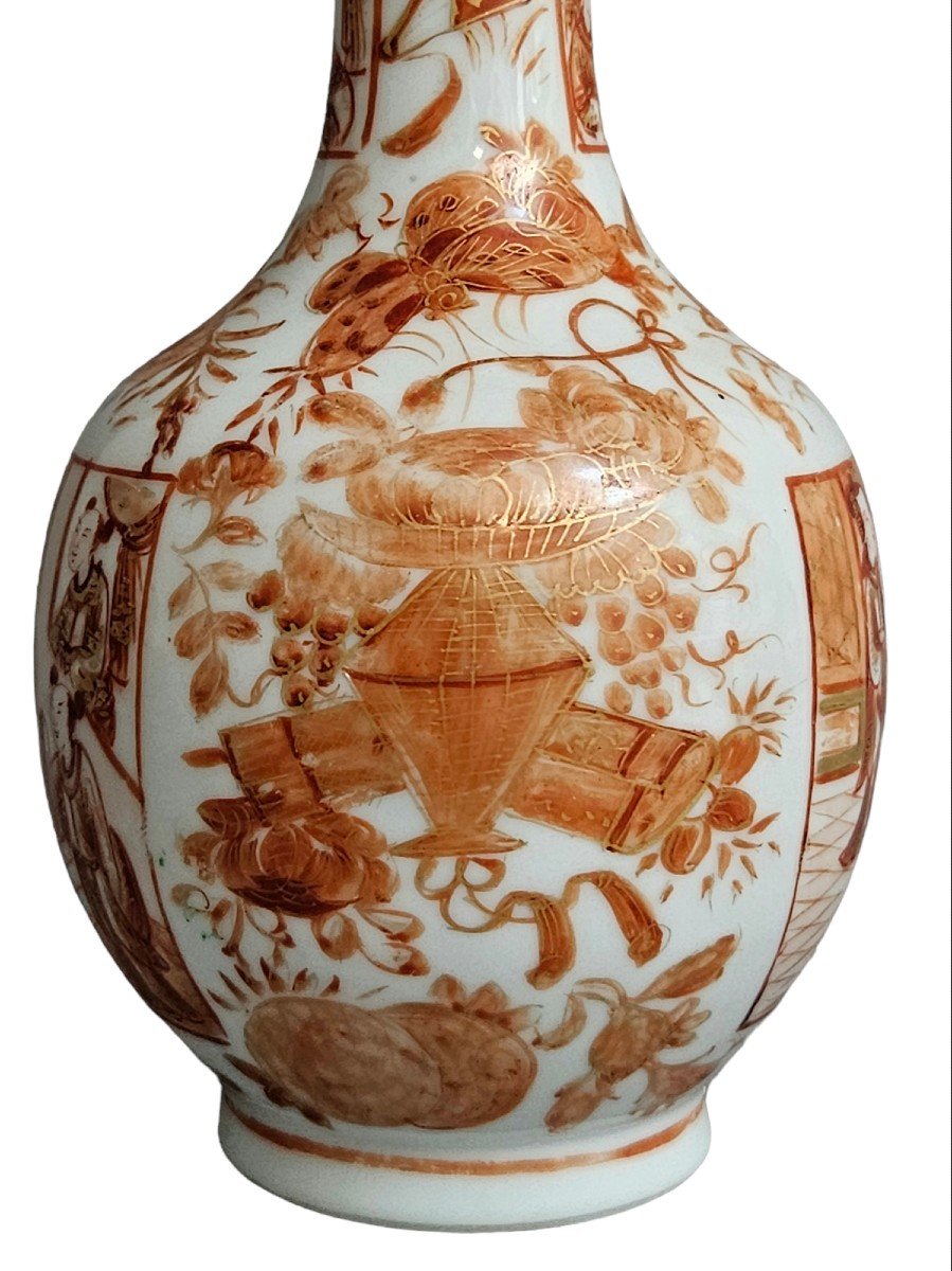 Vase En Porcelaine  Chine Fin XIXème-photo-4