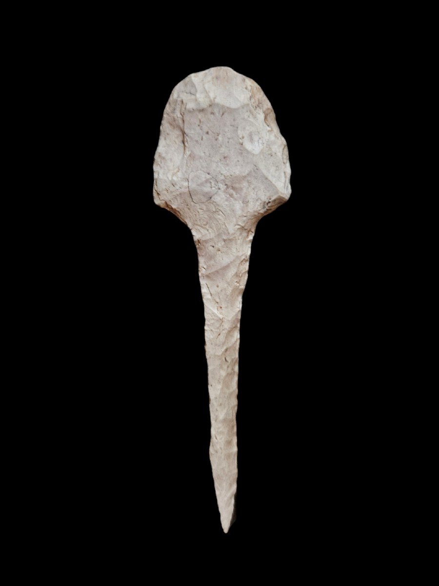 Rare Agate Basin Dagger, Flint, Wyoming, Circa 7000 Bc 