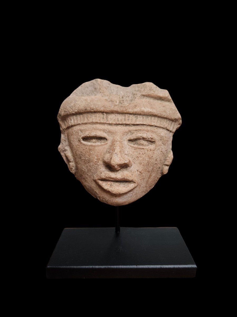 Head Of Lord - Teotihuacan, Mexico 450 To 700 Ad-photo-2