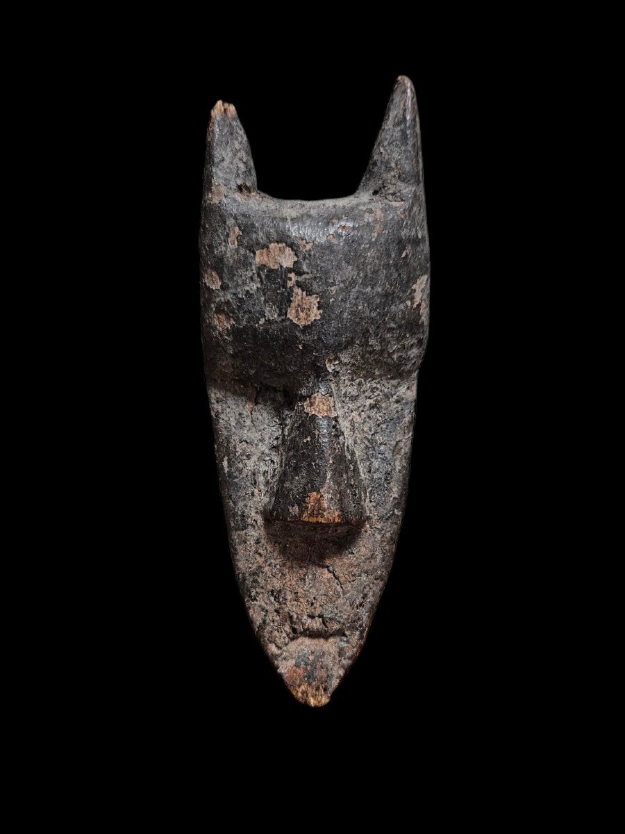 Passport Mask From The Republic Of Ivory Coast - Tribal Art-photo-2