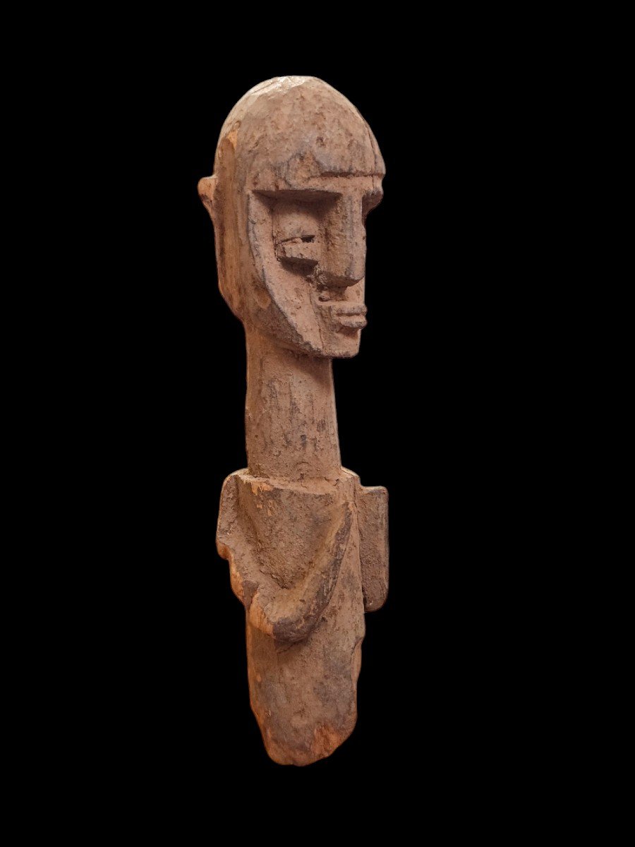  Buste Anthropomorphe  Lobi, Burkina Faso. -photo-3