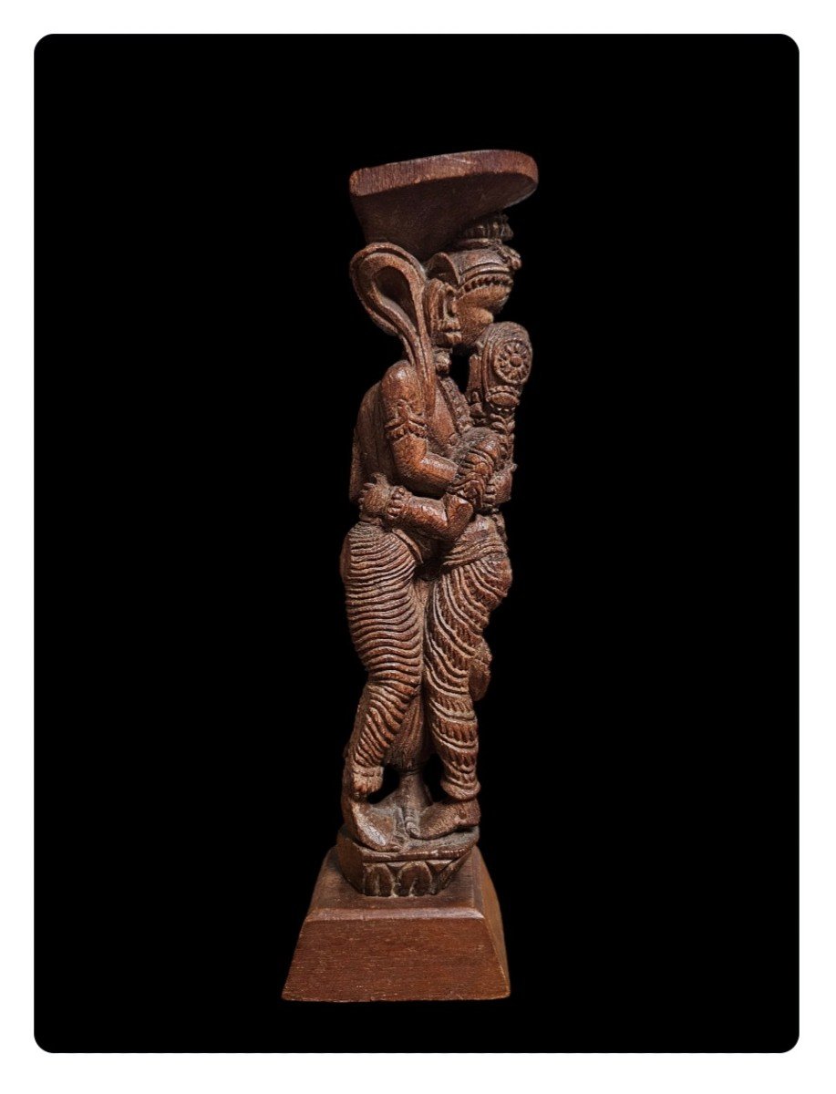 19th Century Indian Statuette-photo-4