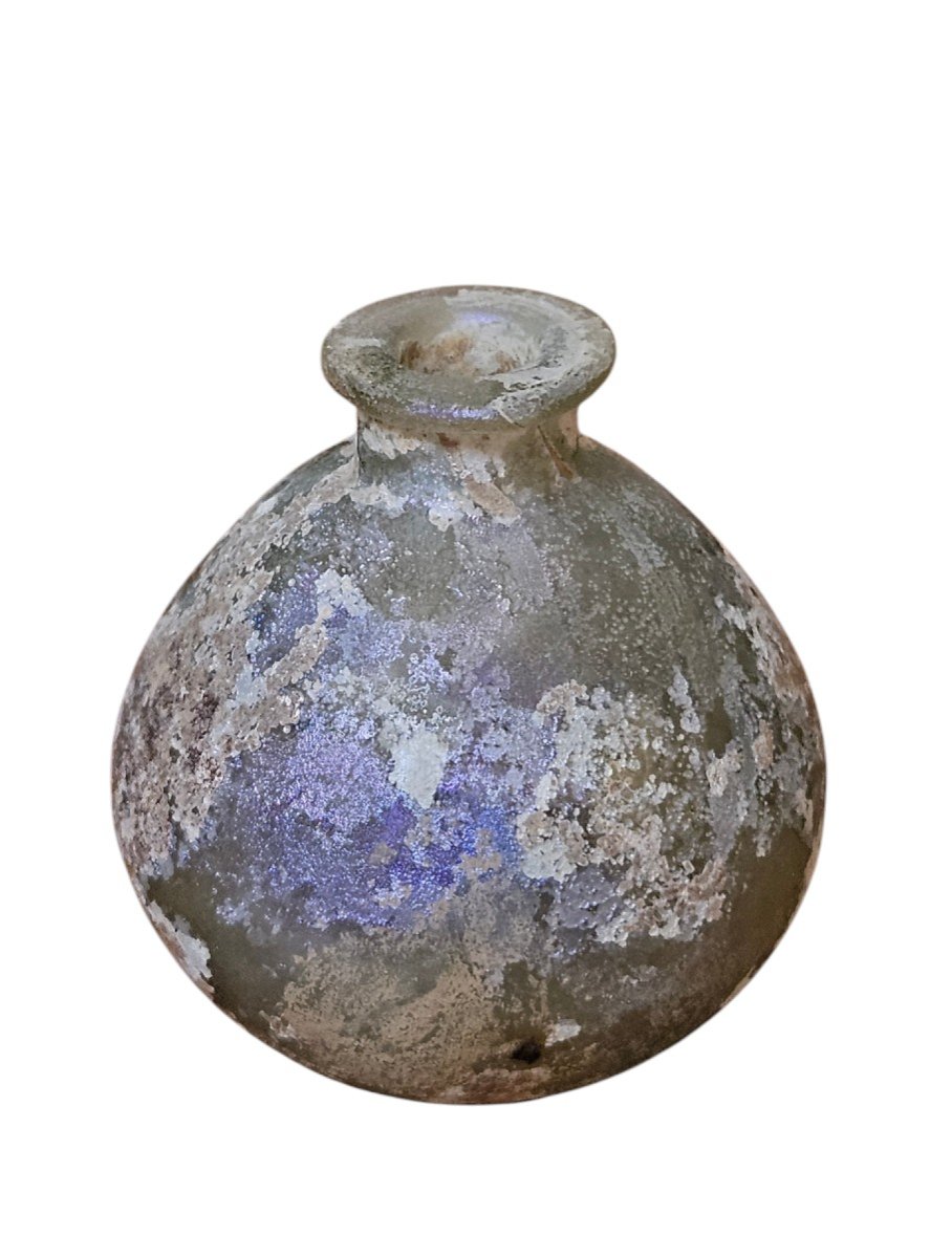 Roman Period Perfumed Oil Bottle 100 Bc To 100 Ad