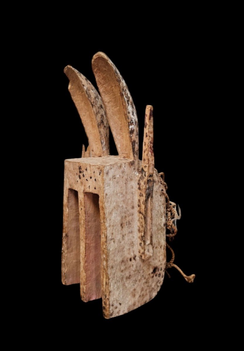 Hare Mask Dyommo Dogon Mali Ancient African Art-photo-2