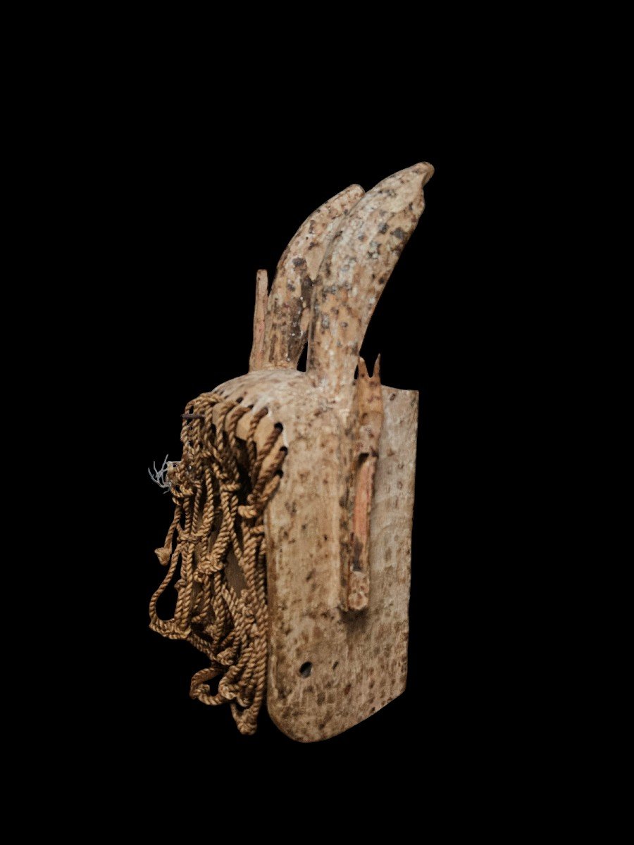 Hare Mask Dyommo Dogon Mali Ancient African Art-photo-1