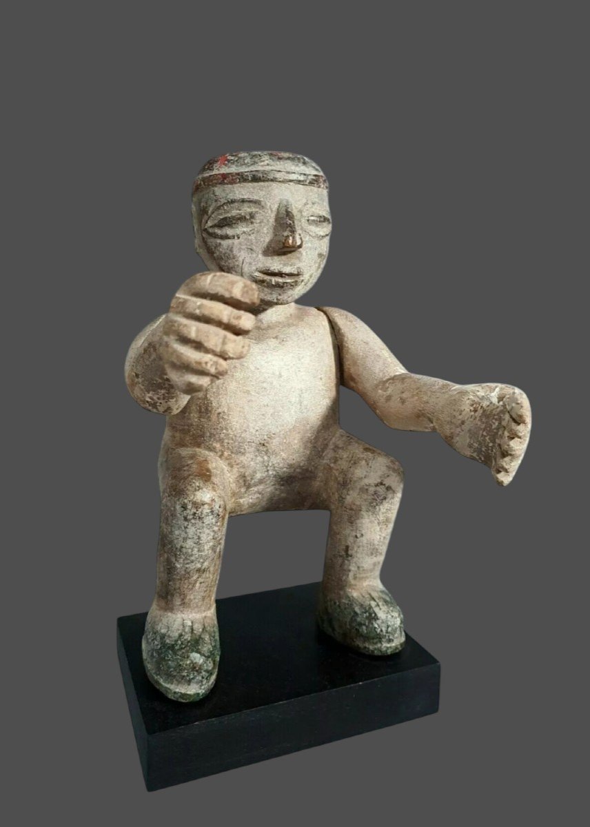 Ewe Togo Statuette Early 20th Century First Tribal Art Ancient Africa-photo-3