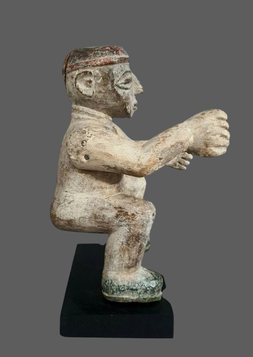 Ewe Togo Statuette Early 20th Century First Tribal Art Ancient Africa-photo-4