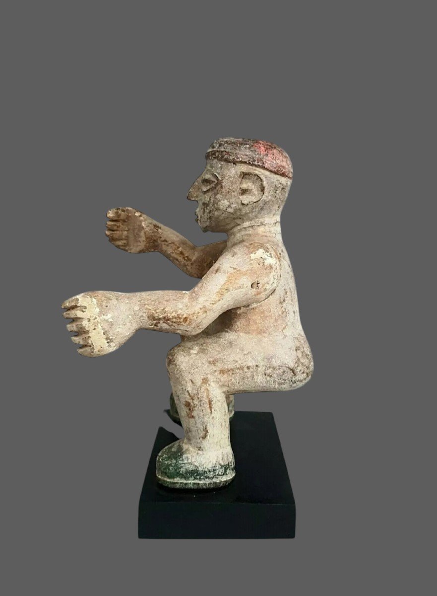 Ewe Togo Statuette Early 20th Century First Tribal Art Ancient Africa-photo-2