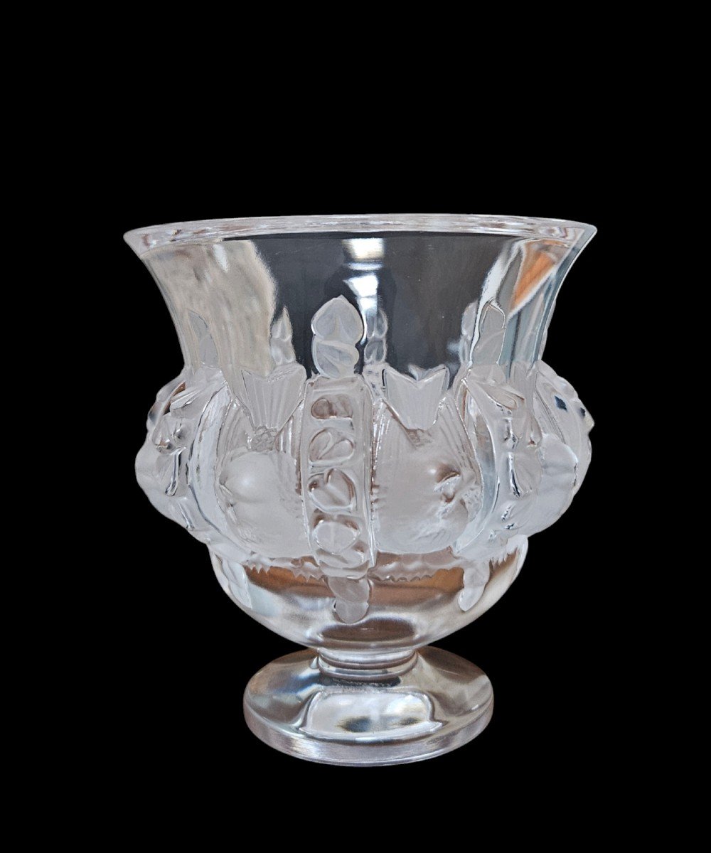 Vase Aux Oiseaux Modèle "dampierre" Lalique France