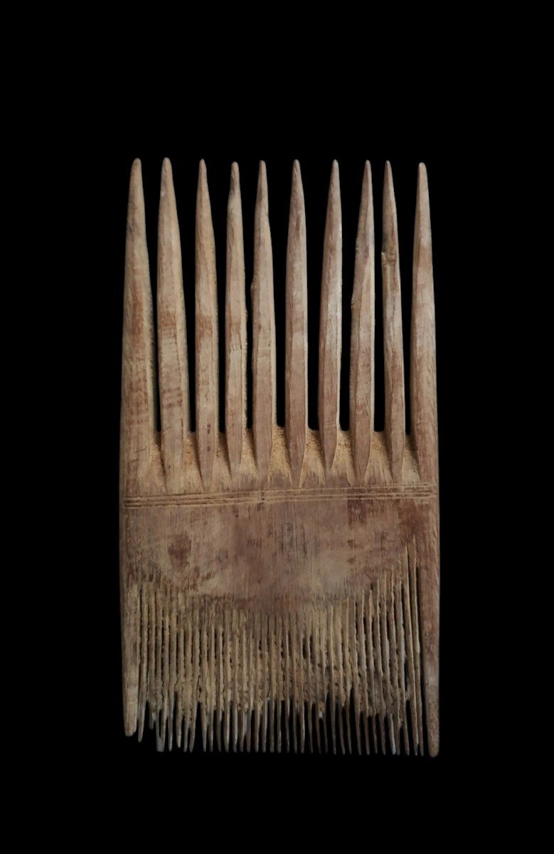 Coptic Comb Christian Period Egypt 5th - 7th Century Ad-photo-3