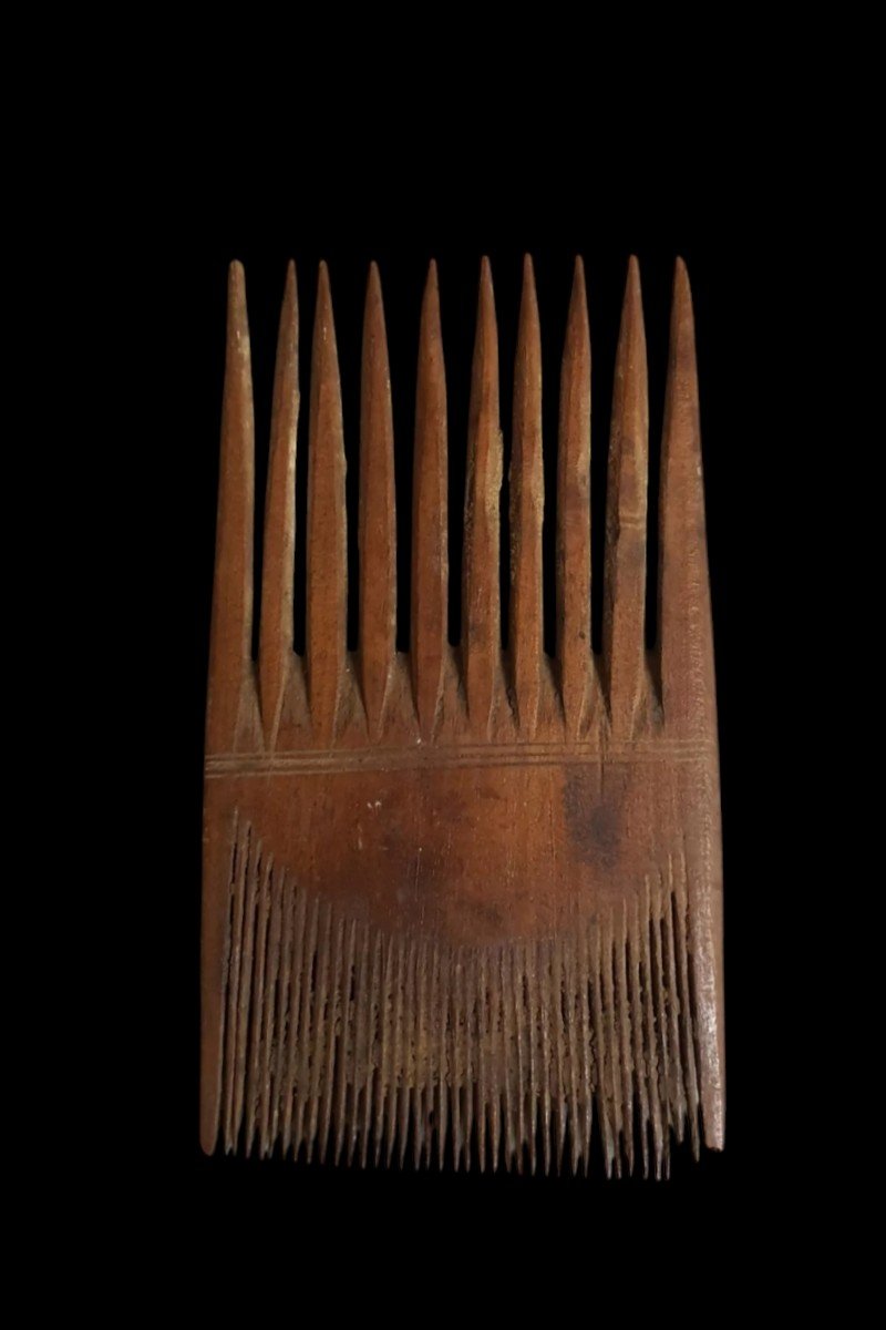 Coptic Comb Christian Period Egypt 5th - 7th Century Ad-photo-1