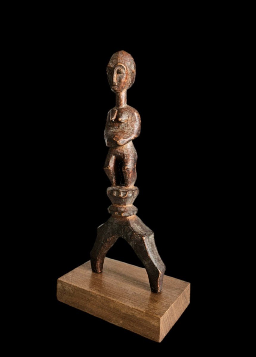 Slingshot, Baoulé, Republic Of Ivory Coast, First Half Of The 20th Century.-photo-2