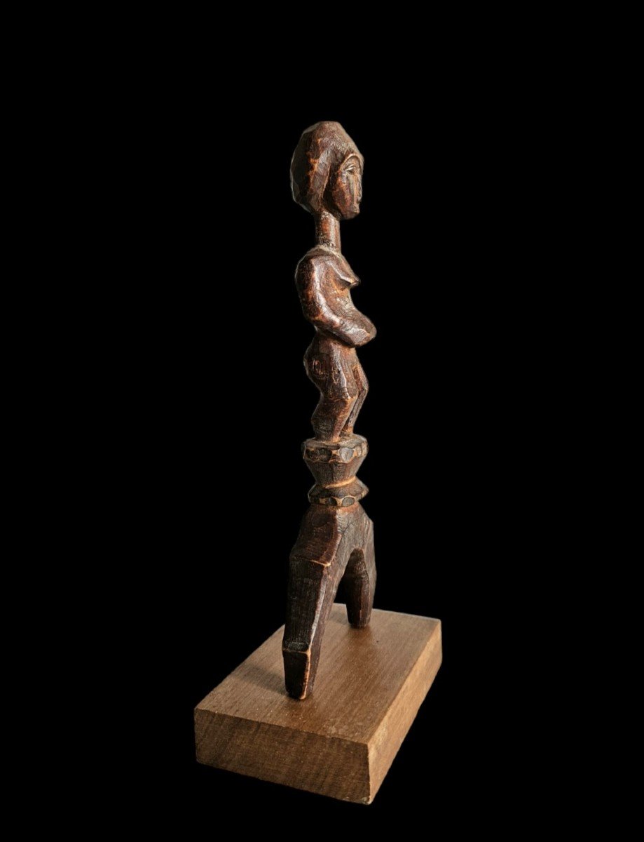 Slingshot, Baoulé, Republic Of Ivory Coast, First Half Of The 20th Century.-photo-3