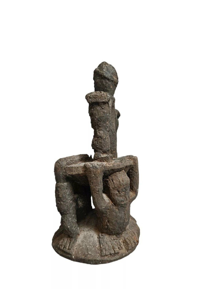 Autel Cultuel, Urhobo, Sud Du Nigeria, Fin XIXème , Début XXème Siècle.-photo-6