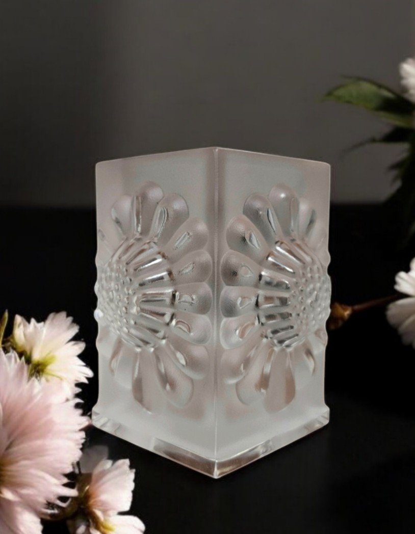 Lalique Cristal Paquerette Daisy  -photo-3