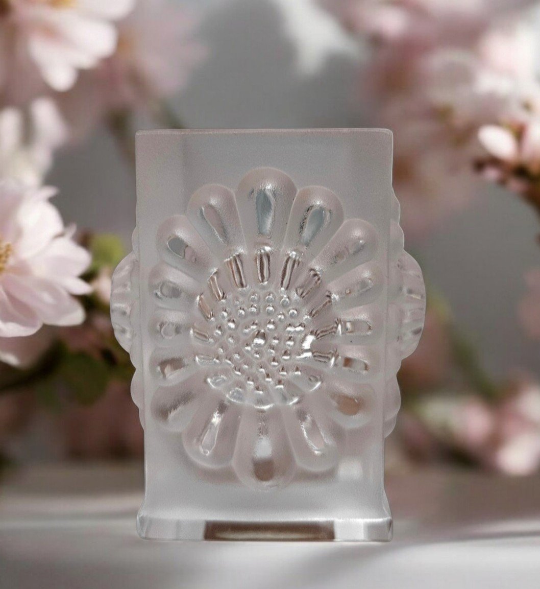 Lalique Cristal Paquerette Daisy  -photo-6