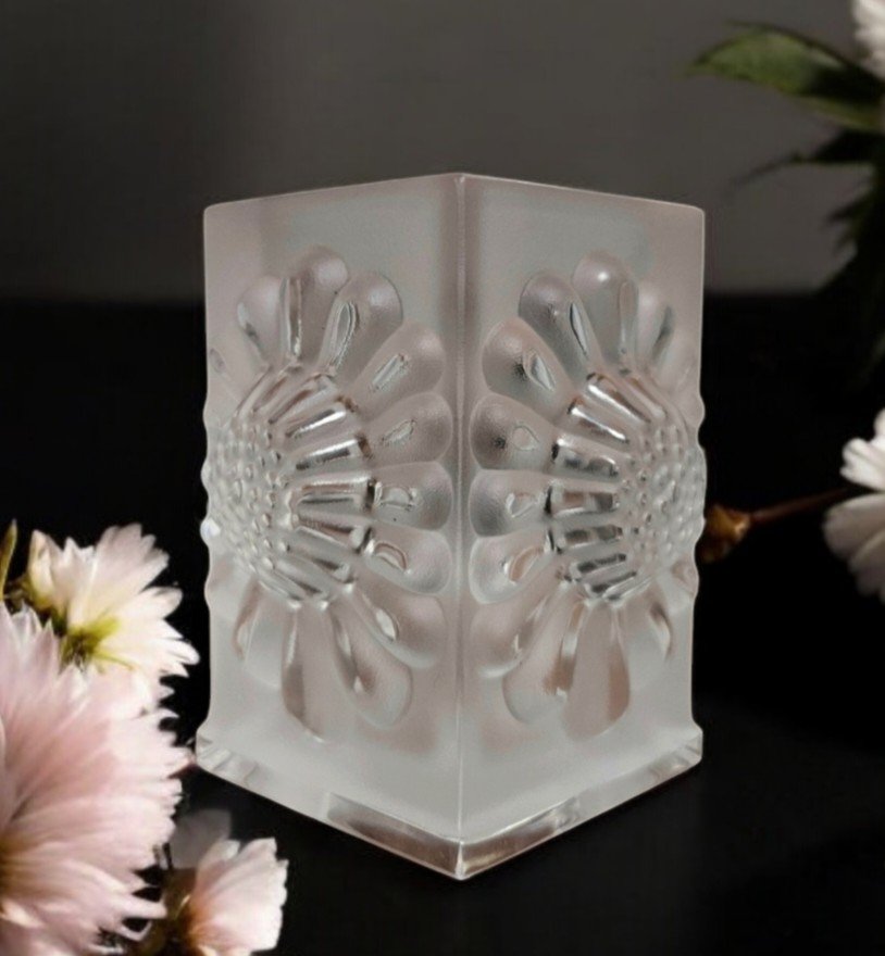 Lalique Cristal Paquerette Daisy  -photo-8