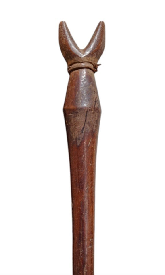 Old Mossi Ceremonial Flute Burkina Faso - 20th Century-photo-2