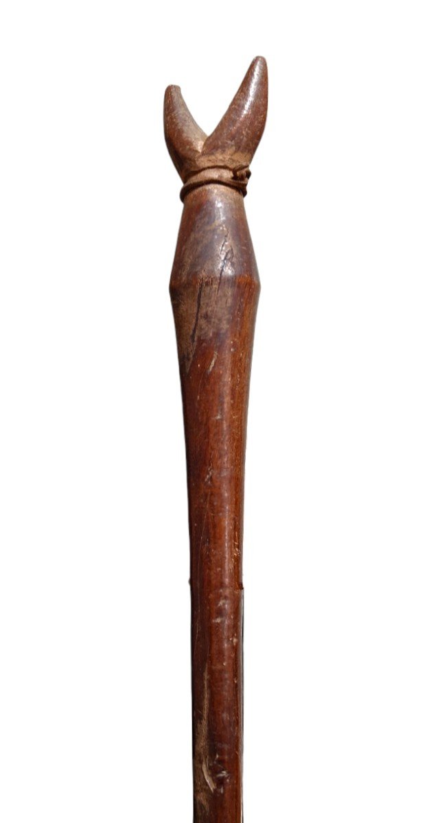 Old Mossi Ceremonial Flute Burkina Faso - 20th Century-photo-3