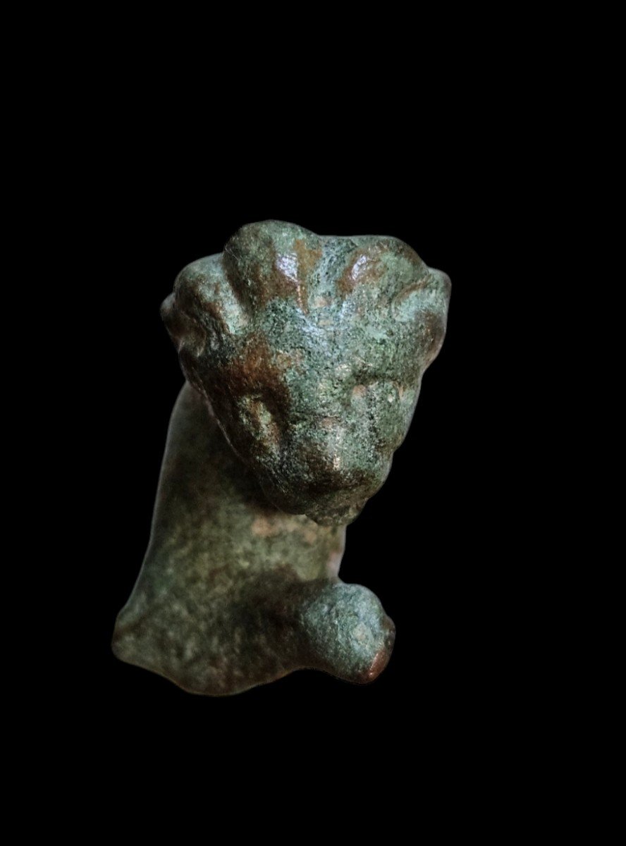 Votive Figure Of A Leaping Lion Mediterranean Basin, Roman Period, 100 Bc To 200 Ad-photo-3