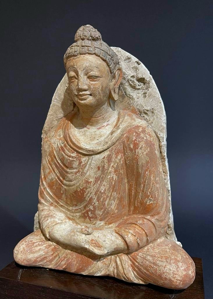 Buddha, Greco-buddhist Art 200 To 400 Ad-photo-3