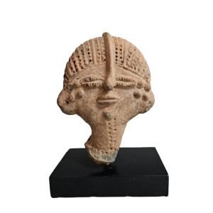 Tête En Terre Cuite, Bura Niger 1300 à 1600 Ap Jc   Art Tribal,  Art Africain