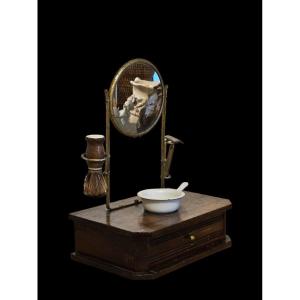 Antique Barber Shaving Set, Late 19th Century