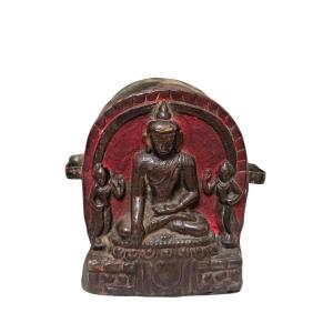 Ghau Portable Temple Or Tantric Travel Temple, Tibet 19th Century.