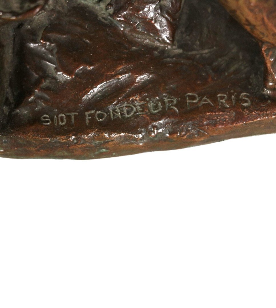 Honoré Daumier, Bronze "la Fortune"-photo-2