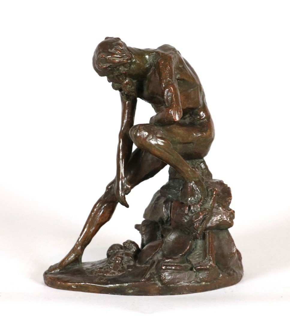 Honoré Daumier, Bronze "la Fortune"