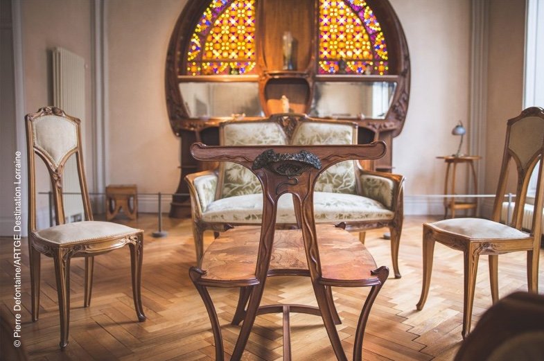 Louis Majorelle, Living Room Art Nouveau Style-photo-2