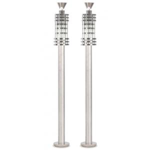 Claude Parent, Pair Of Modernist Floor Lamps - Unique Modern Art Pieces