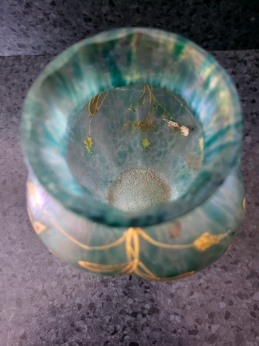 Loetz Art Nouveau Glass Vase From The 1900s-photo-1