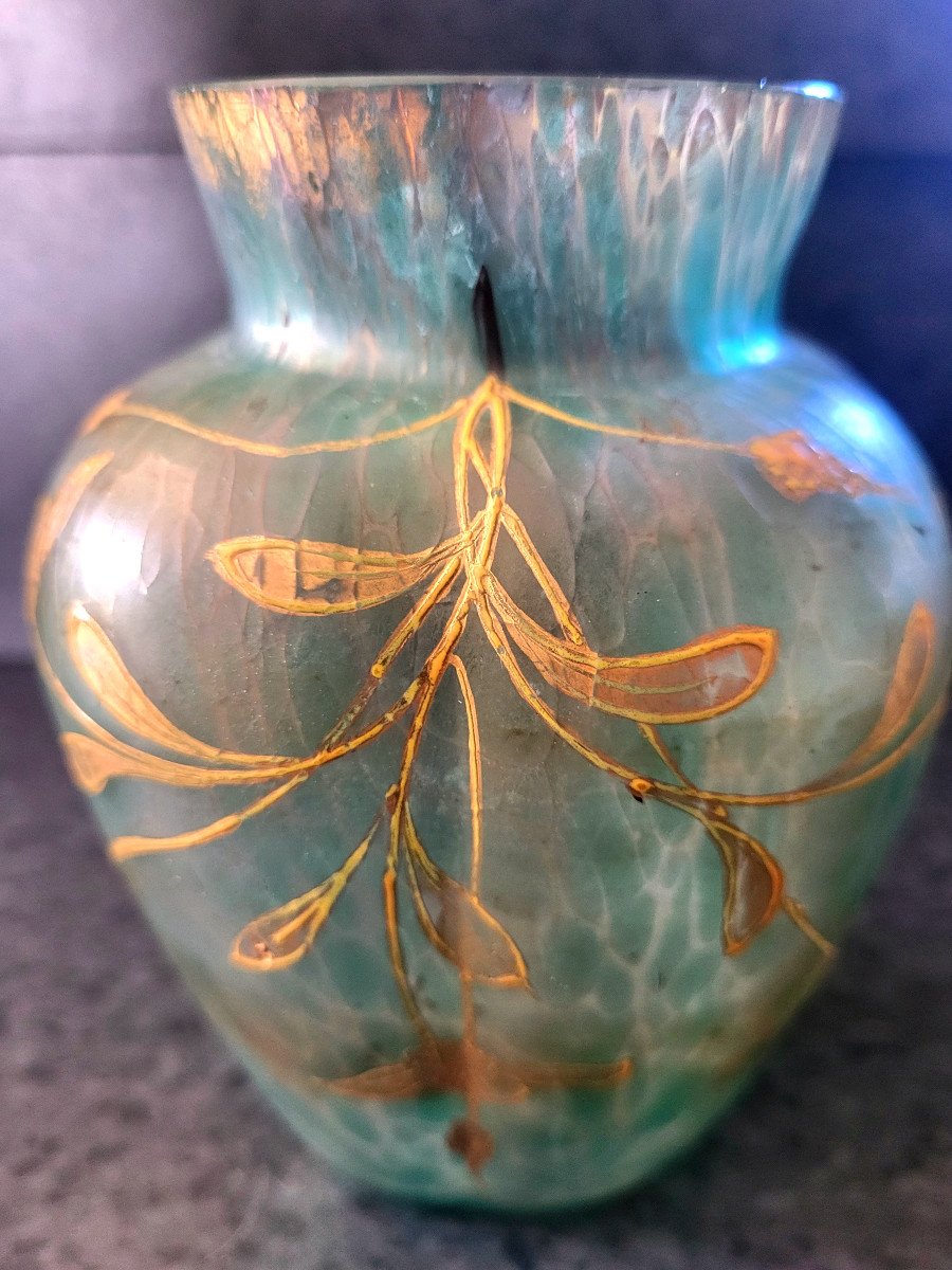 Loetz Art Nouveau Glass Vase From The 1900s