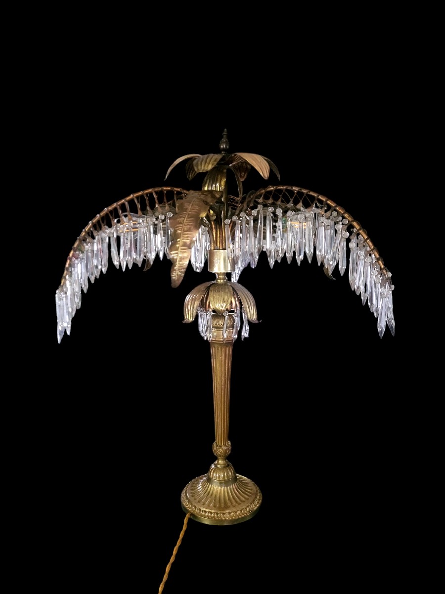 Lampe palmier, Joseph Hoffmann, Epoque XXeme 1930