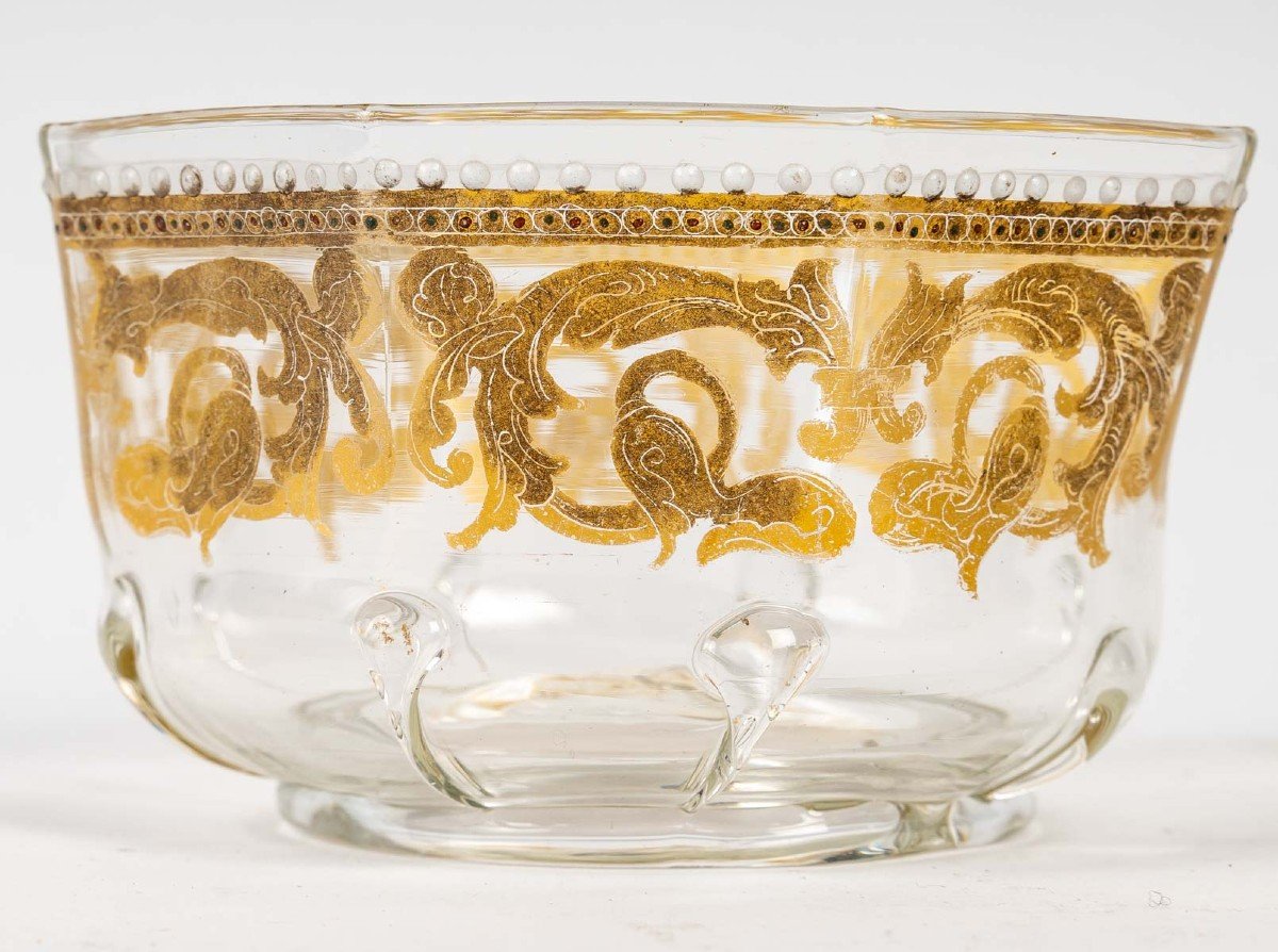 Cup And Saucer Venice XIXth Century-photo-3