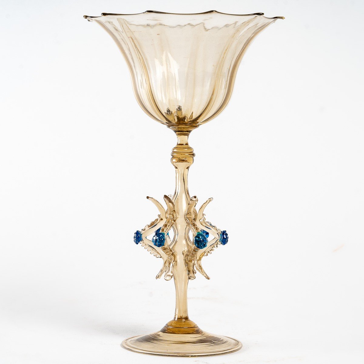  Venise ( Murano )verre Tulipe "salviati " 1875/1880-photo-4