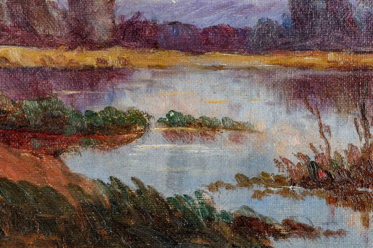 Camille Saint Saens "landscape" Late 19th Century-photo-4