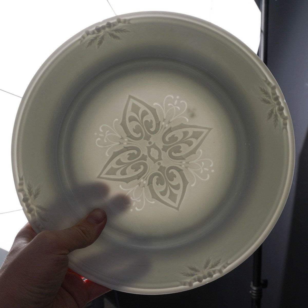 Five Plates From The Cérès Riche Service "jean Pouyat" 1855 Limoges -photo-2