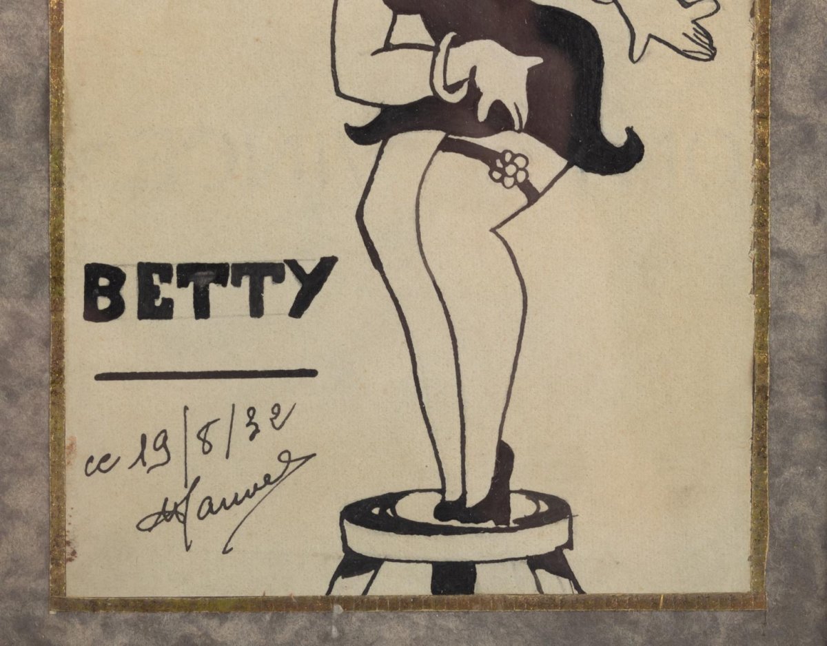 Dessin de Betty Boop   par Manuel 1932-photo-3