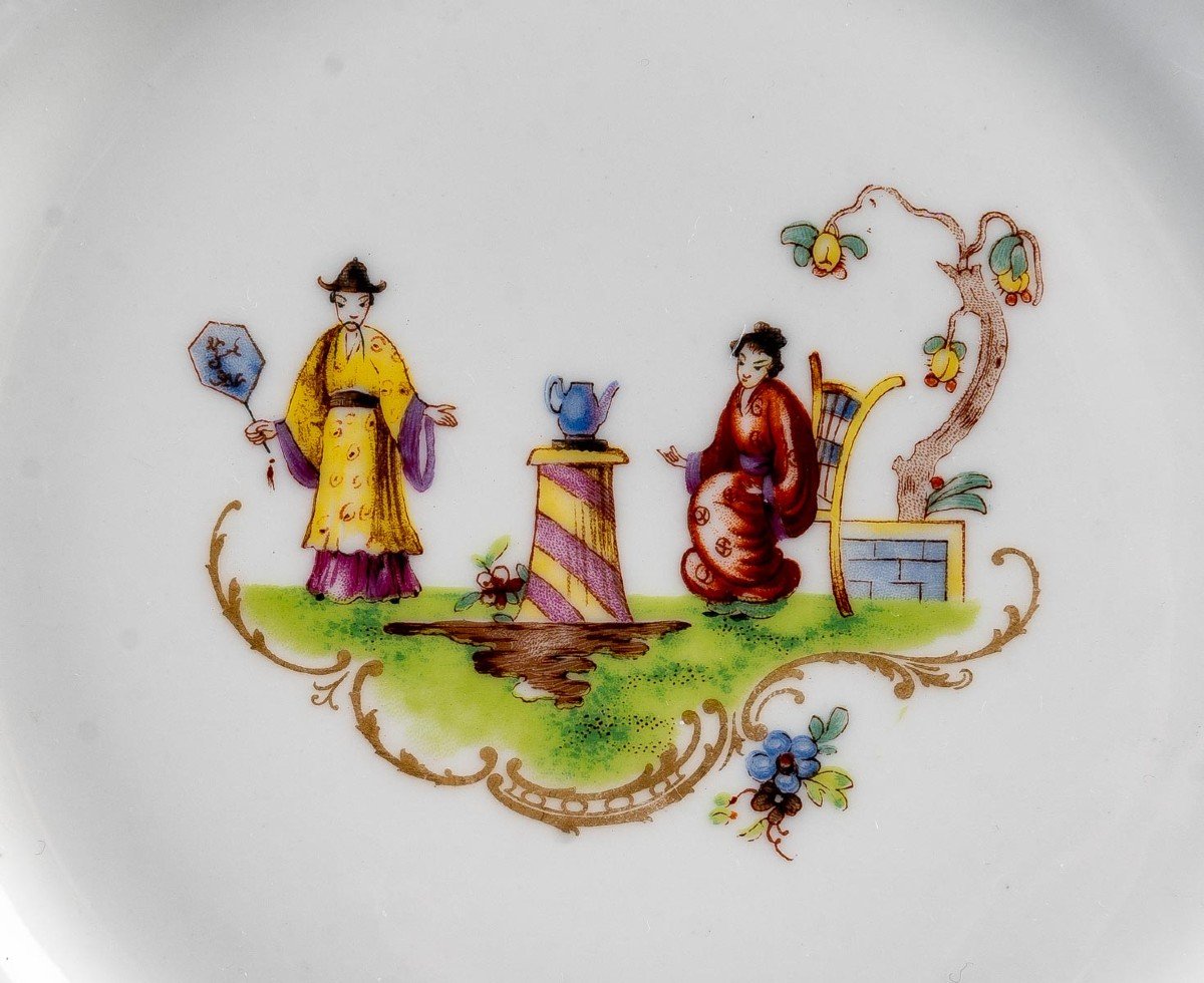 Tea Service "to The Chinese" Théodore Haviland 1894 Limoges-photo-6